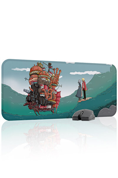 mousepad bastir Howl's Moving Castle Mousepad de gaming din cauciuc cusut V2 ...