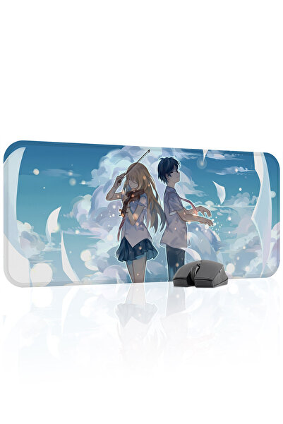 mousepad bastir لوحة ماوس الألعاب Your Lie in April مانع للانزلاق المصنوعة من...