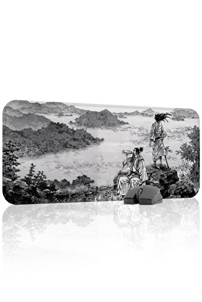 mousepad bastir لوحة ماوس الألعاب المطاطية المخيطة Vagabond مانع للانزلاق V5 ...