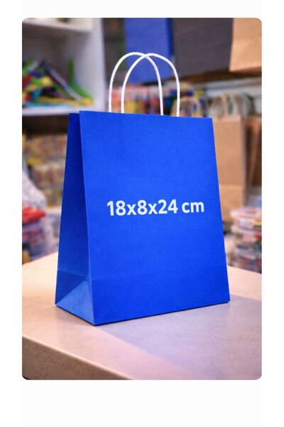 figanlar ambalaj 10 bucăți DIMENSIUNE MICĂ 18x8x24 cm Carton albastru geantă ...