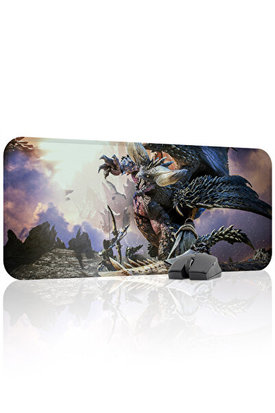 mousepad bastir Monster Hunter: World Stitched Rubber Gaming Mousepad V3 - 70...