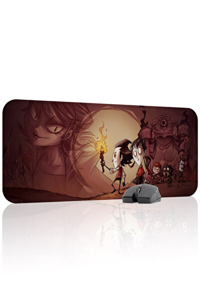 mousepad bastir لوحة ماوس الألعاب المطاطية المخيطة V3 من Don't Starve مانع لل...