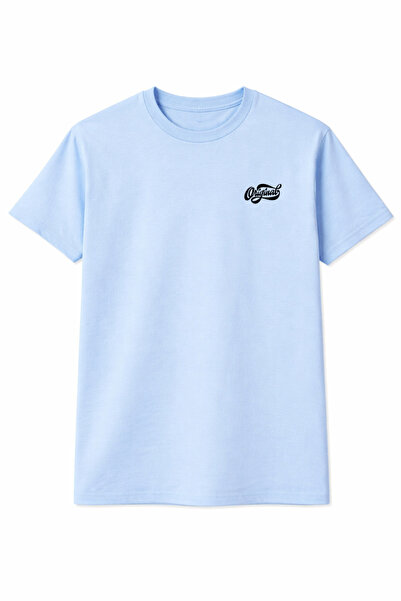 CLAYES Unisex Crew Neck T-Shirt with Original Text, Comfortable Fit, Cotton P...