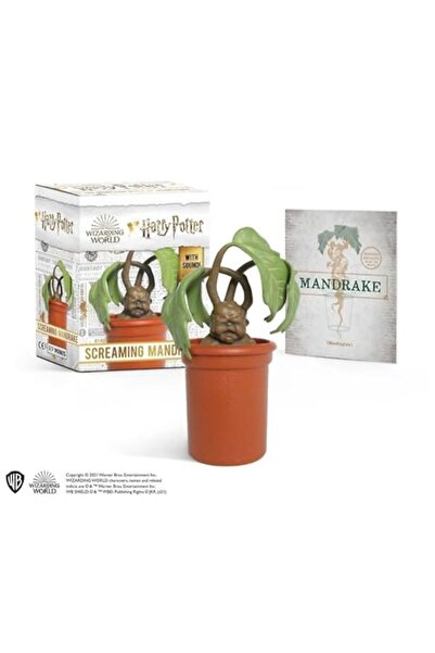 Running Press Miniature Editions Harry Potter Screaming Mandrake: With Sound!
