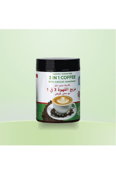 Dr. Eid Classic 3-in-1 Sugar-Free Coffee Blend – Sweetened with Stevia and Mo...