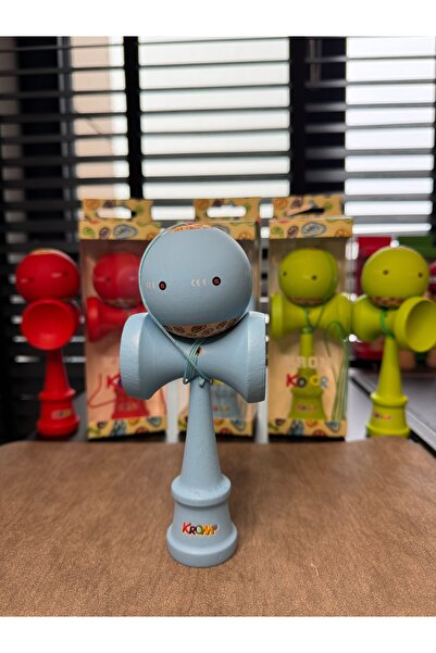 Krom Kendama KENDAMA KROM NEW MODEL 2026 Blue Kolor Cupe Mari +Ata Cadou