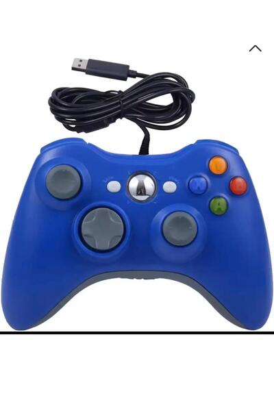 CRK TECH Xbox 360 & PC Uyumlu Tak Çalıştır Kablolu Gamepad Oyun Kolu Wired Jo...