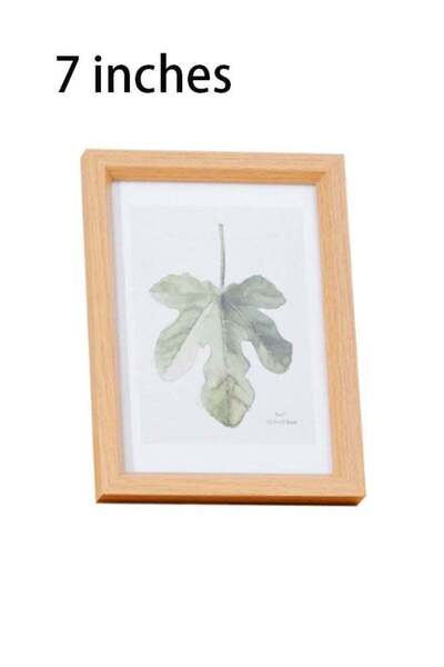 Bukela إطار صور خشبي طبيعي مقاس 7 بوصات للعرض على سطح الطاولة