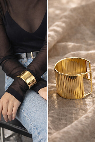 Retrobird Vintage Style Aura Bracelet for Women in Gold Color