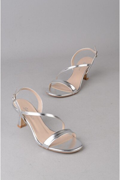 SEÇ KUNDURA Pantofi cu toc SEÇ Y200 (Toc: 7,5cm) ARGINTIU