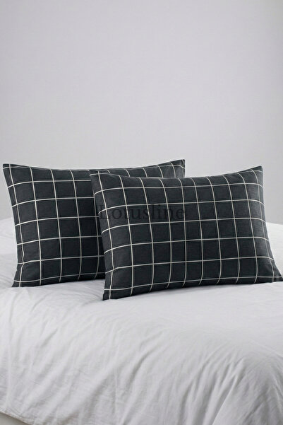 Lotusline 2-Pack of Pillowcase 50X70 Cotton Pieces of Fade-Resistant Fabric