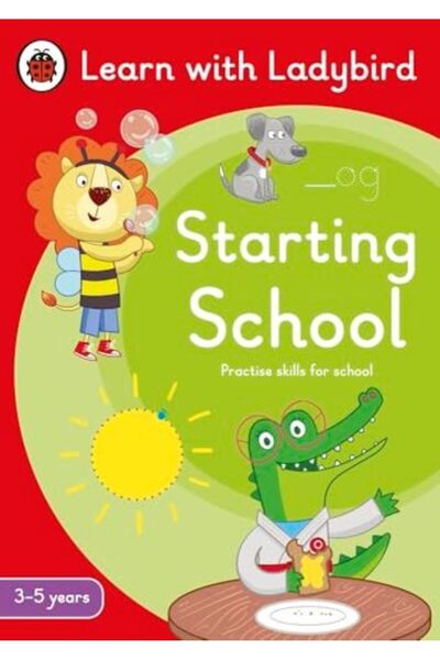 ladybird Starting School: A Learn With Activity Book (3-5 Years)
