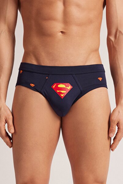 INTIMISSIMI Dc Comics Superman Patterned Superior Cotton Pack Underpants