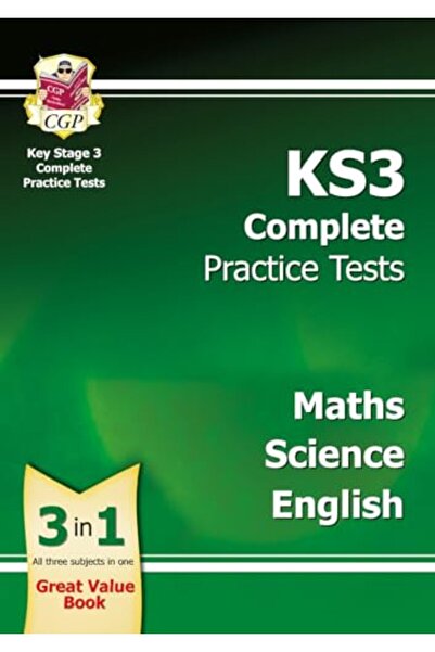 Coordination Group Publications Ltd CGP اختبارات التدريب الكاملة لـ KS3 - الر...