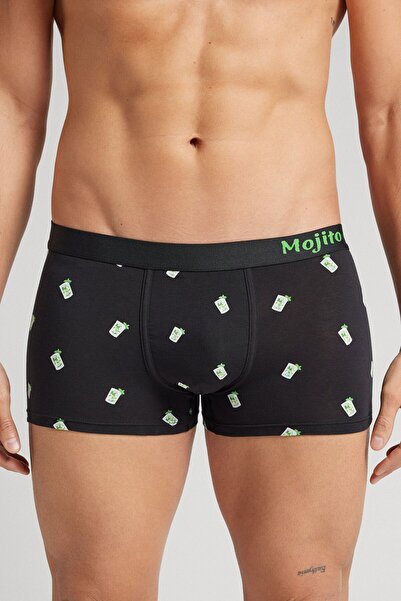 INTIMISSIMI موهيتو مطبوع سوبيريور قطن لو بوكسر