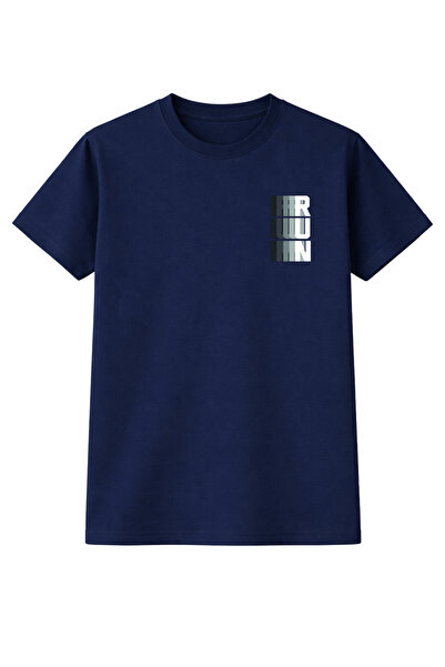 BEETON Unisex Oversized T-Shirt 100% Cotton Run Printed T-Shirt Crew Neck Cas...