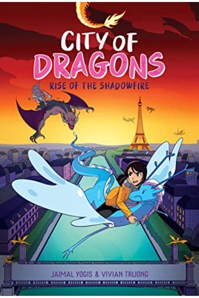 Scholastic Us صعود نار الظل: رواية مصورة (مدينة التنانين #2)