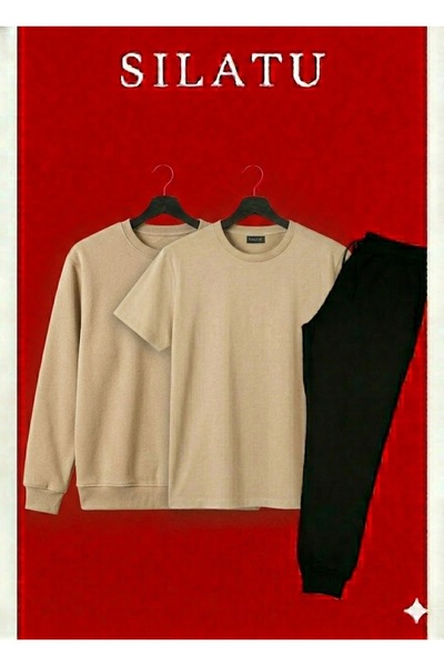 SILATU 3-Pack Hooded Sweatshirts