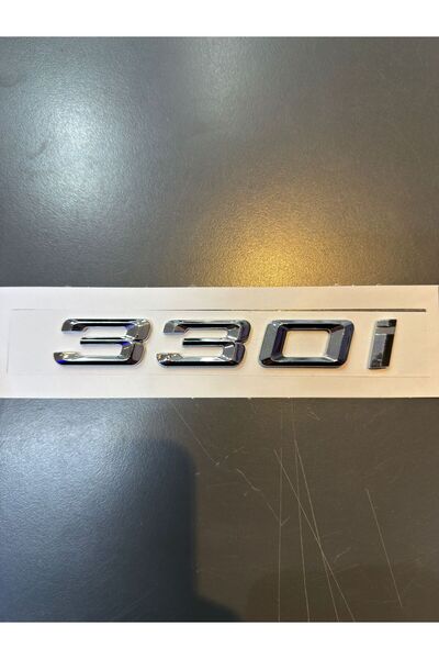 TİTANİKPARTS BMW 3 SERİSİ E30 E36 E46 E90 E92 F30 G20 330i BAGAJ YAZISI SIFIR...