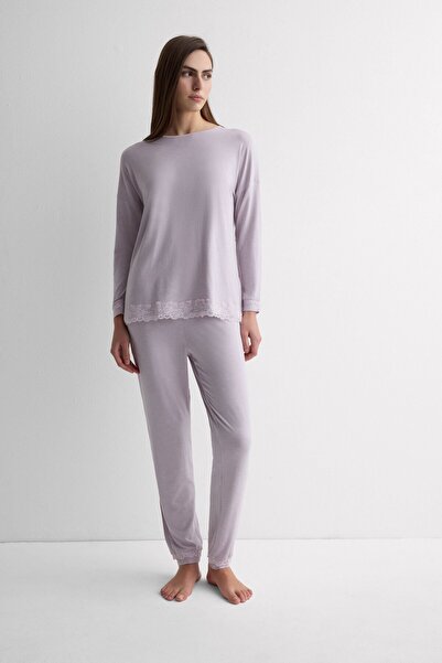INTIMISSIMI Lace Pieces of Modal Long Pajamas