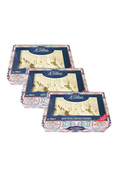 Abdurrahman Tatlıcı A.Pistachio Butter Regret-Free Snack 400 Gr X 3 Pieces