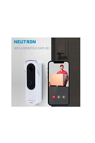 NEUTRON NTL-SB-02MP WİFİ GÖRÜNTÜLÜ KAPI ZİLİ