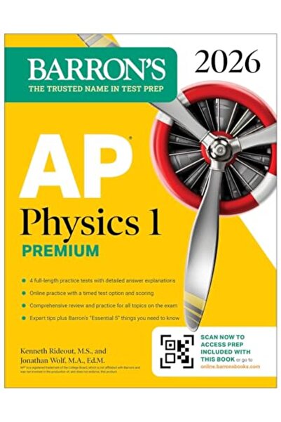 Kaplan كتاب تحضيري لامتحان الفيزياء المتقدمة 1 الممتاز، 2026: يتضمن 4 اختبارا...