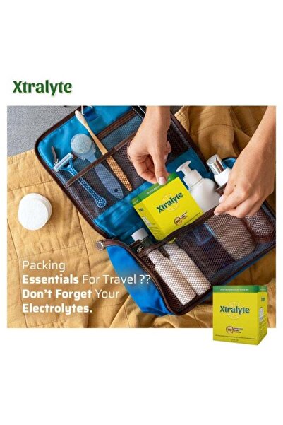 Xtralyte ORS Oral Rehydration Salt 10 Sachets 21G Lime Electrolyte Powder