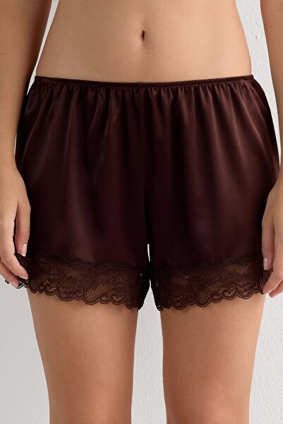 INTIMISSIMI Lace Pieces of Silk Shorts