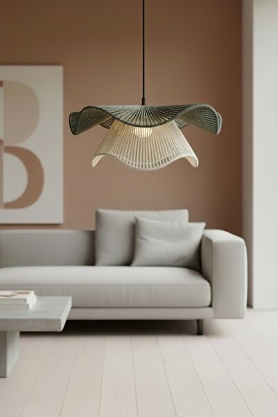 afralya home Ev Dekorasyonu Handmade Sarkıt Aydınlatma İskandinav Rustik Tarz...