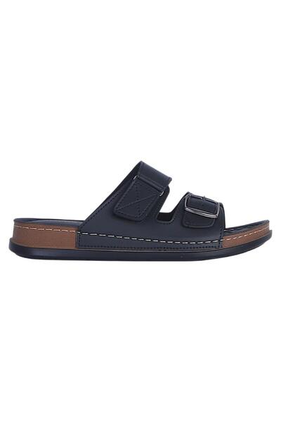 Apella 952-2 Black Men's Slipper