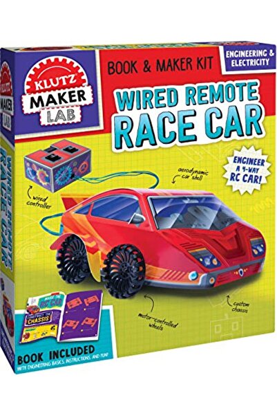 KLUTZ سيارة سباق سلكية بأسلاك