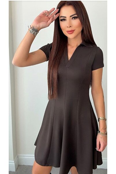 Marka Giyim Polo Yaka A Kesim Elbise