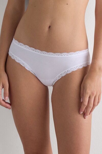 INTIMISSIMI Lace Pack of Cotton Slip Panties
