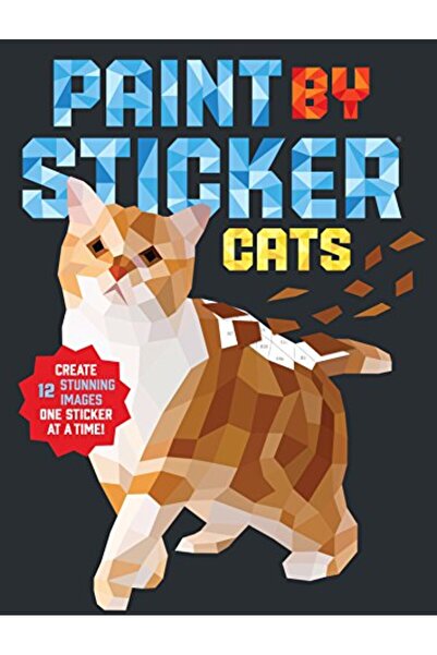 WorkMan Paint by Sticker: Cats: Create 12 Stunning Images One Sticker at a Time!