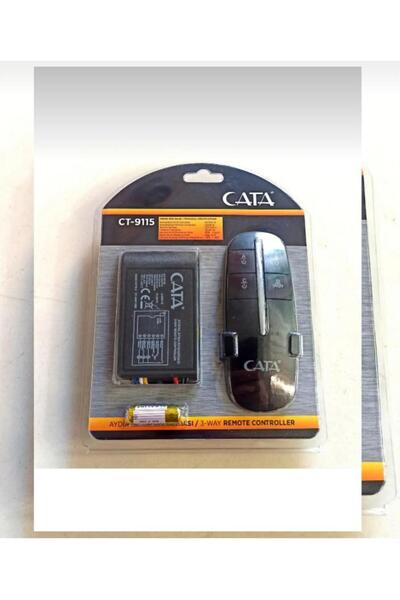 Cata CT-9115 3'lü Avize Kumandası 3x1000W Üçlü aydınlatma Kumandası 3 Kanal