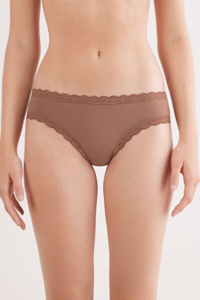 INTIMISSIMI Lace Pack of Cotton Slip Panties