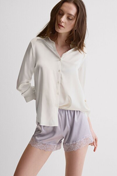 INTIMISSIMI Lace Pieces of Silk Shorts