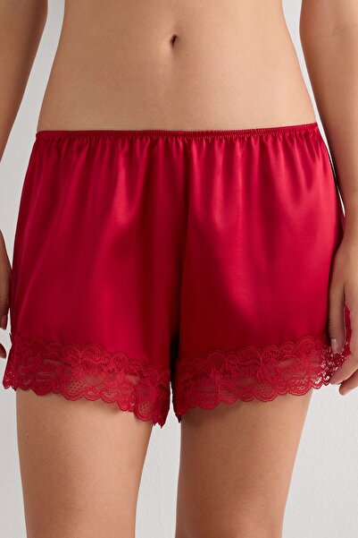 INTIMISSIMI Lace Pieces of Silk Shorts