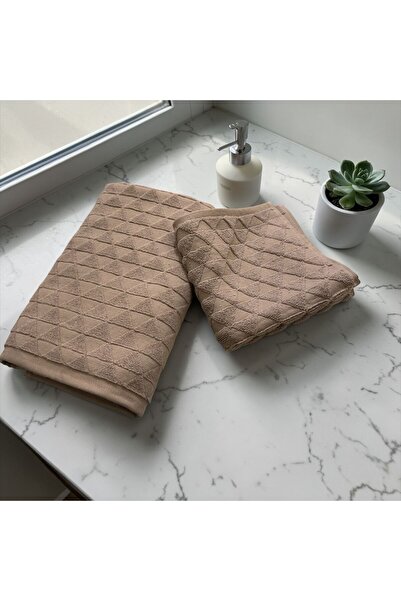 Softplus 100% Cotton Piece Bath Towel and Head Towel Set