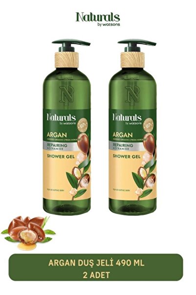 Naturals By Watsons Argan Duş Jeli 490 ml 2 Adet