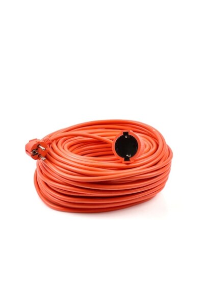 Keltin Garden Extension Cord, 50 m, K00243 + Latex Coated Gloves