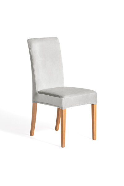 Amelia Home Velvet chair cover with Stretchy back and seat, 190 g/m2 Sento 48...