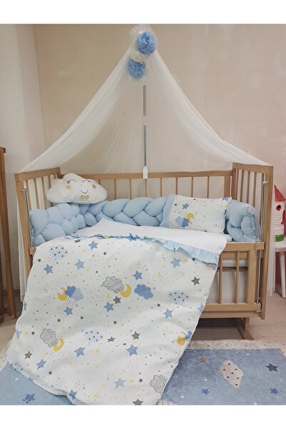 Baby Clime 60X120 Hair Braid Protection Sleeping Set for Crib – L Stretch Fab...