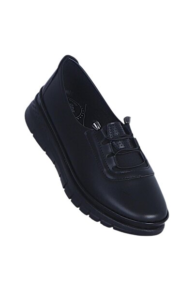 Ayakcenter Pantofi de damă Ayzen 10261 negri casual balerini