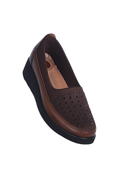 Crista 221 Pantofi casual de damă, culoare cafenie