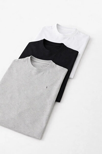 COMBİNE MİCHAİL Pantaloni negri in pentru bărbați cu talie elastică