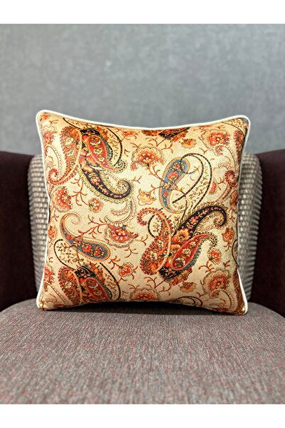 Fabricland Blend-49872 Imported İ Silk a Velvet I Cushion Cover 3X43 Size