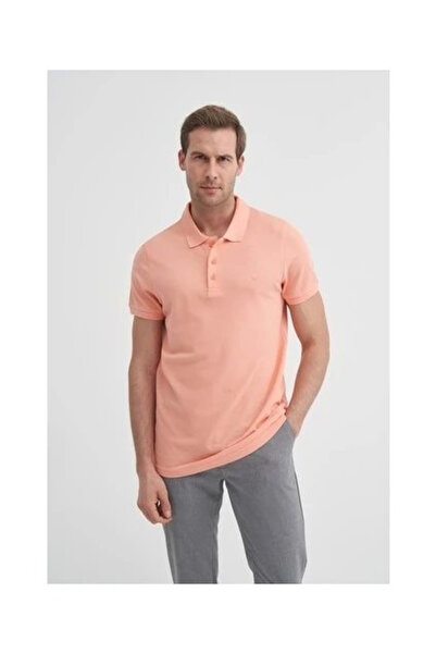 Cazador Tricou polo 46130 pentru bărbați, somon