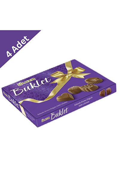 Ülker Buklet Spesiyal Mor 200 g x 4 Adet - Avantajlı İkramlık Seti